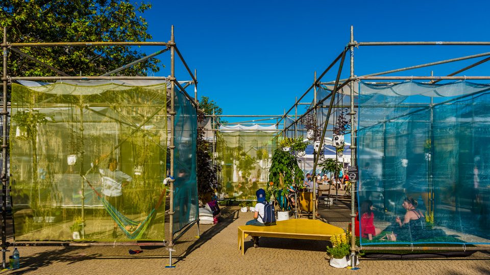 Temporary public space for Malta Festival Poznań 2017 by Atelier Starzak Strebicki