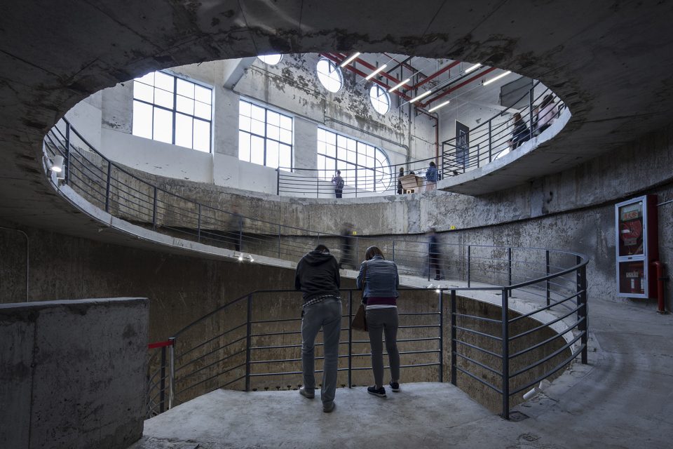 renovation of 80000 ton silos on minsheng wharf china by atelier deshaus