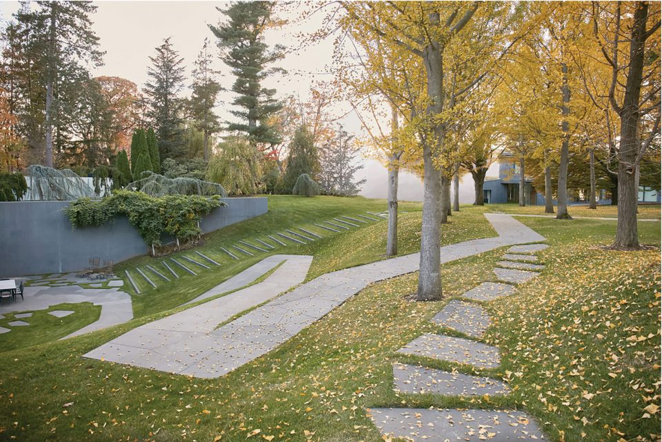 2017 residential design honor award abstracting morphology new york by hollanderdesign landscape architects