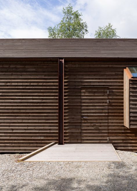 Atnbrufossen Vannbruksmuseum by LJB Arkitektur