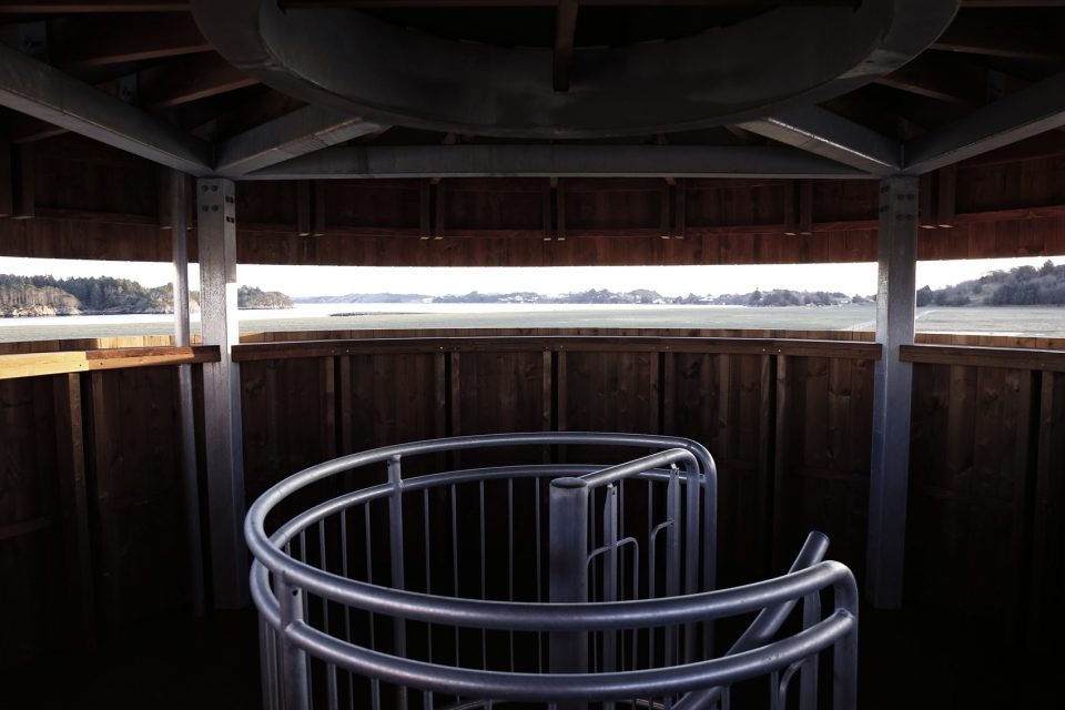 Herdla Birdwatching Tower by LJB Arkitektur