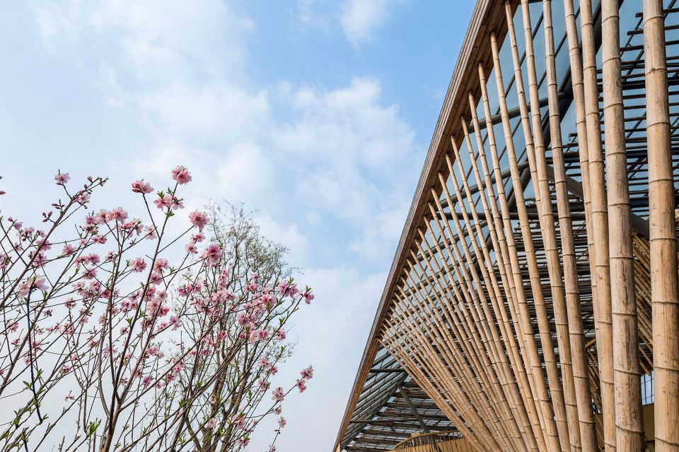 New Pastoralism’s Lecture Hall Yangshan Town Wuxi City China by SYN architects