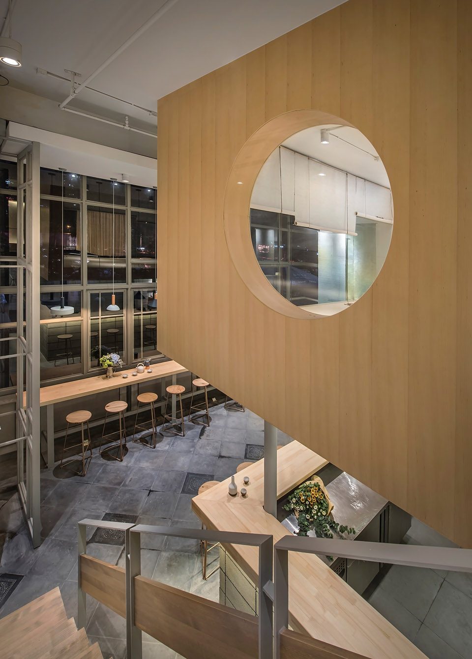 Qing Huan Noodle Soup Restaurant by Inkmason International Architectural Design Co. Ltd.
