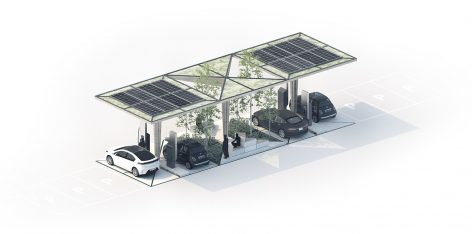 Ultra fast Charging Station by COBE
