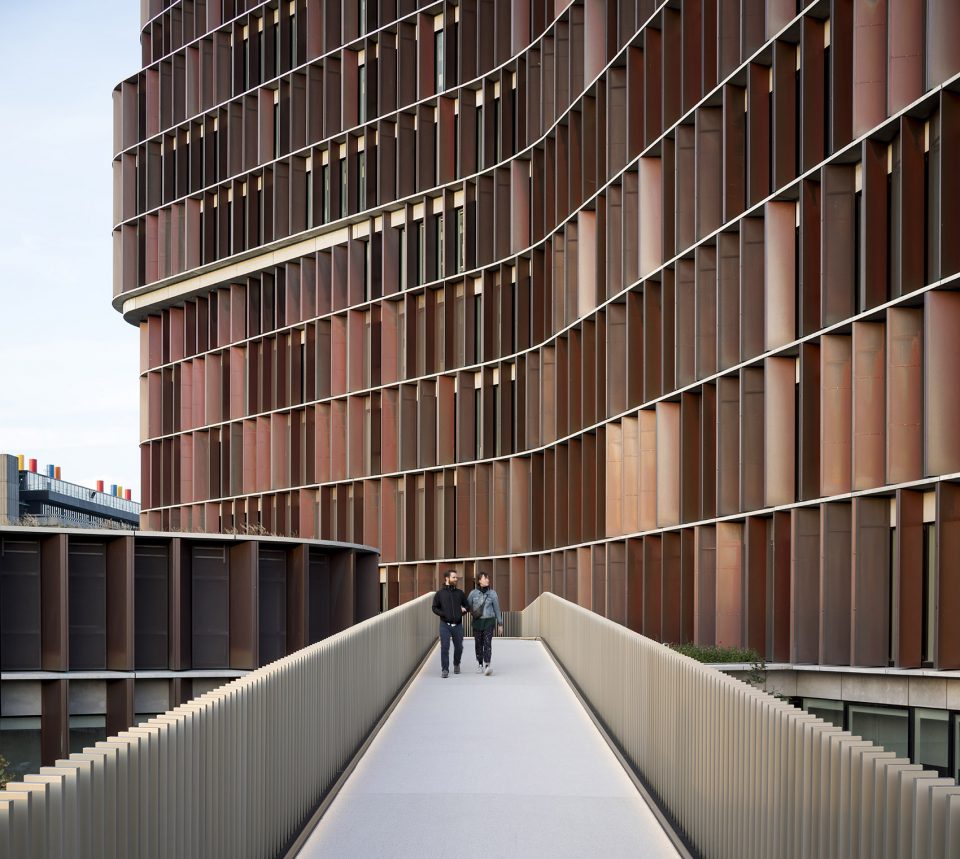 maersk tower extension of the panum complex at the university of copenhagen by c f moller architects