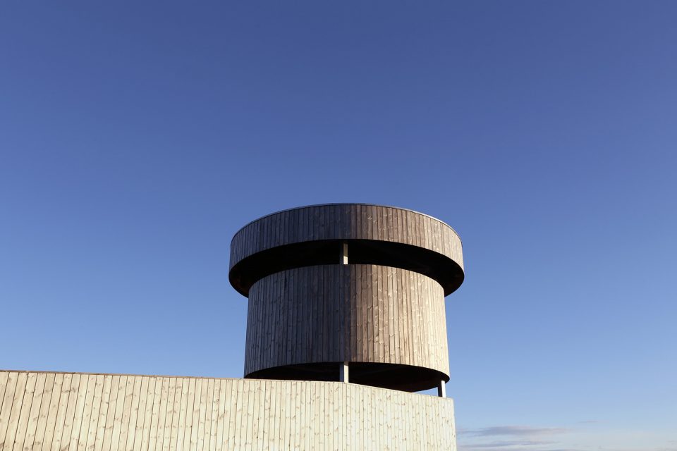 Herdla Birdwatching Tower by LJB Arkitektur