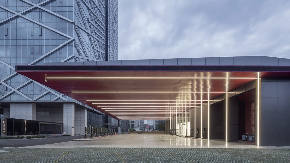 Inventronics Electric Vehicle Charging Station China by GLA