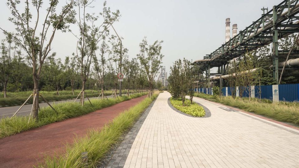 Liangshuichi East Road Shougang Beijing by NICOLAS GODELET Architects Engineers