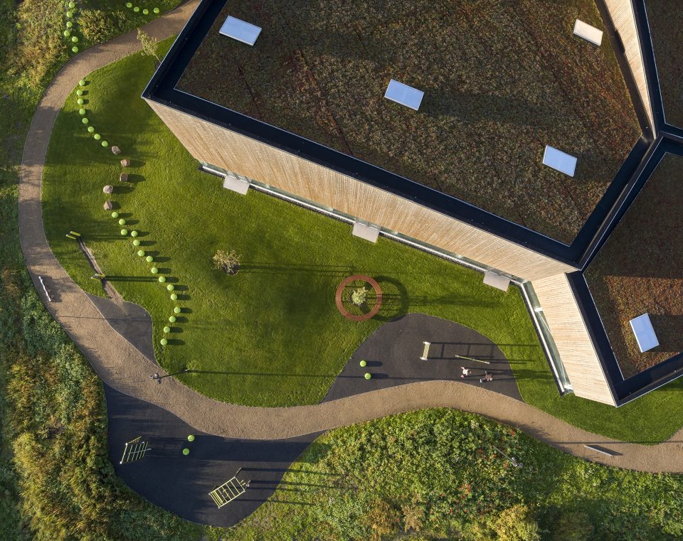 multi purpose sports facility in orestad city by nord architects
