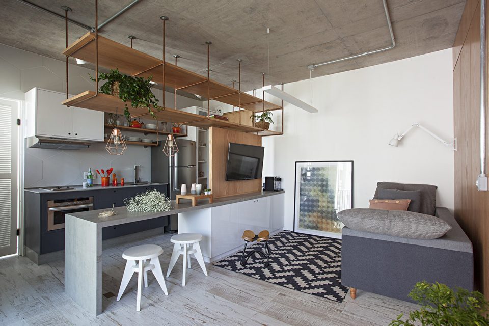 Apartamento das divisorias by Casa100 Arquitetura