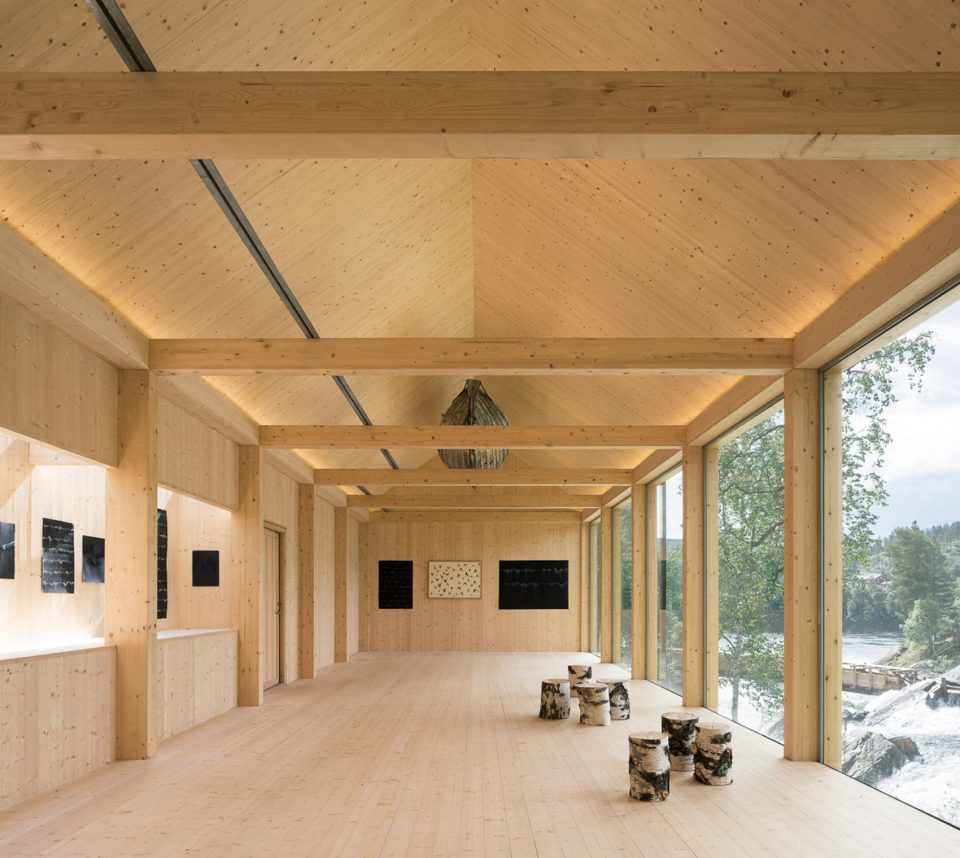Atnbrufossen Vannbruksmuseum by LJB Arkitektur