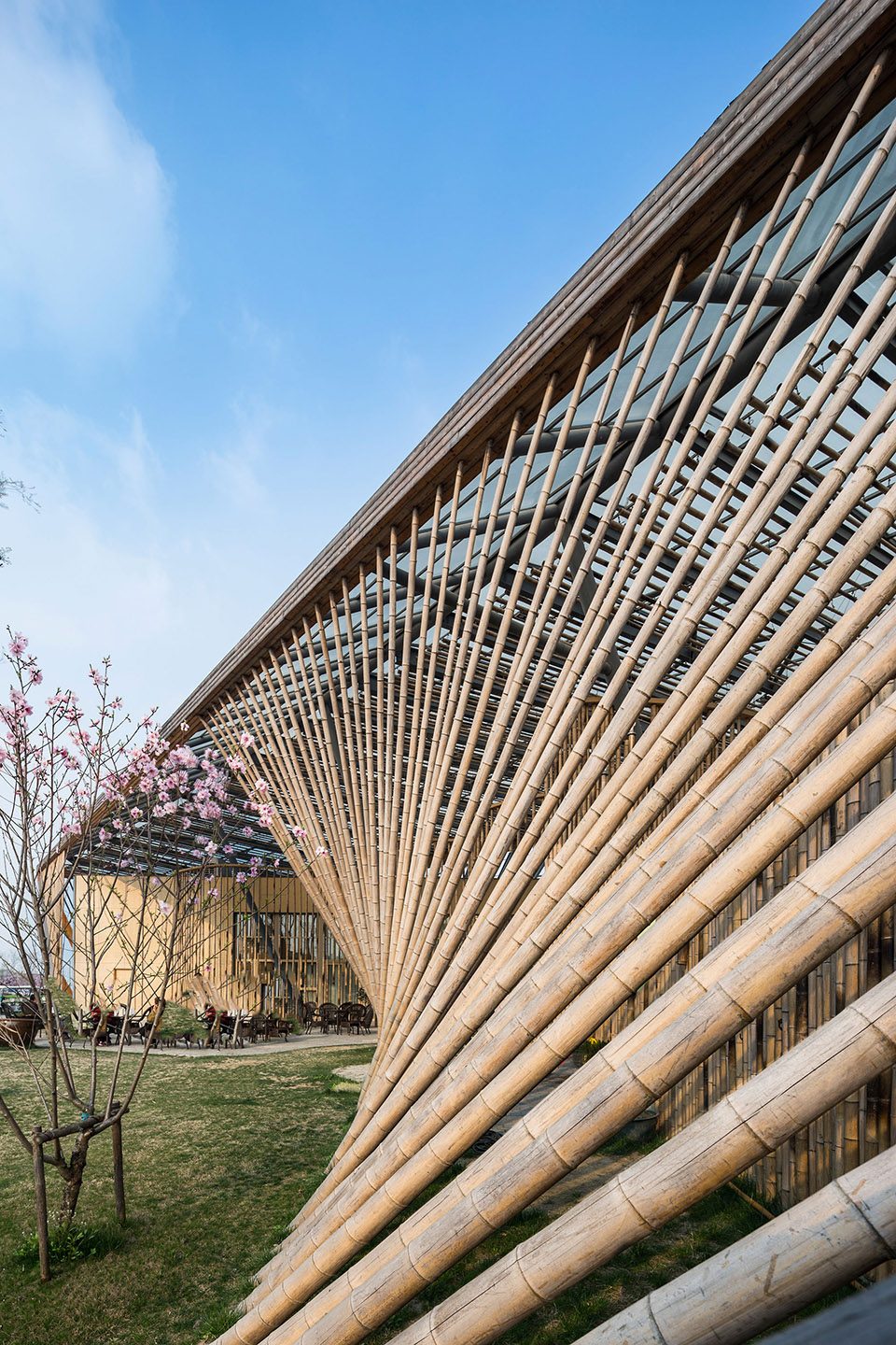 New Pastoralism’s Lecture Hall Yangshan Town Wuxi City China by SYN architects