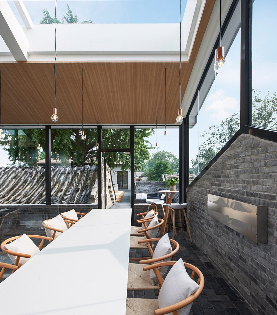 Xiezuo Hutong Capsule Hotel in Beijing by B.L.U.E. Architecture Studio