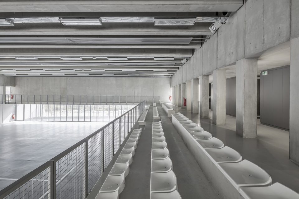 lAriane Futsa Gymnasium in Nice by CAB Architectes