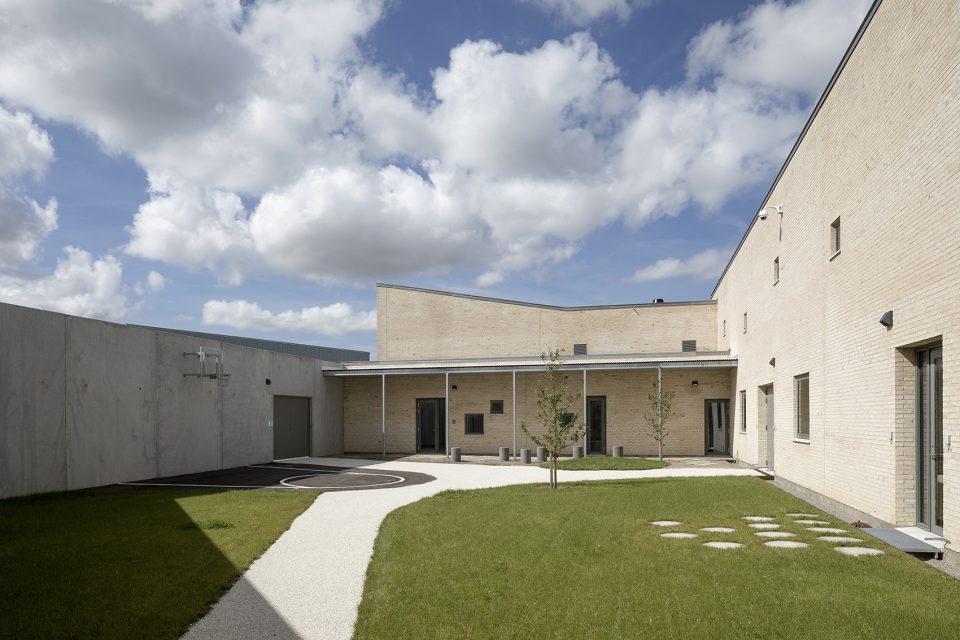 landscape design of storstrom state prison by marianne levinsen landskab