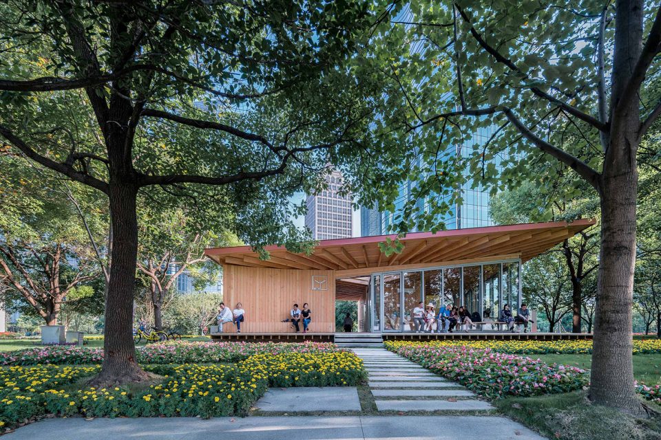 River View Service Station Lujiazui Pudong Shanghai by ZHOU Wei ZHANG Bin