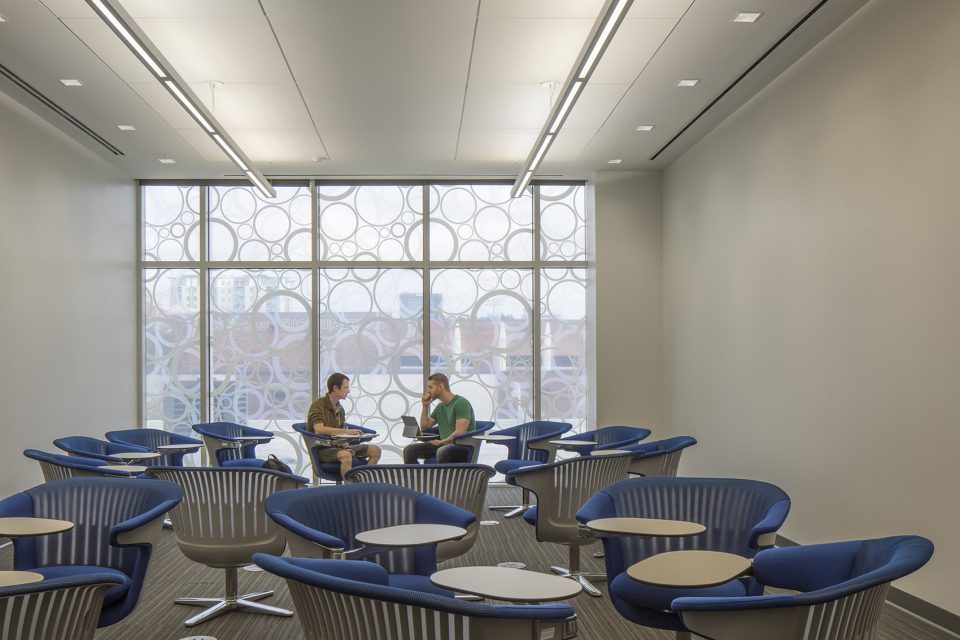 Innovative Facade of USF SPs Tiedemann College of Business by ikon.5 architects Harvard Jolly Architecture