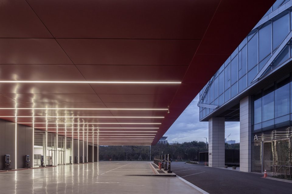 Inventronics Electric Vehicle Charging Station China by GLA