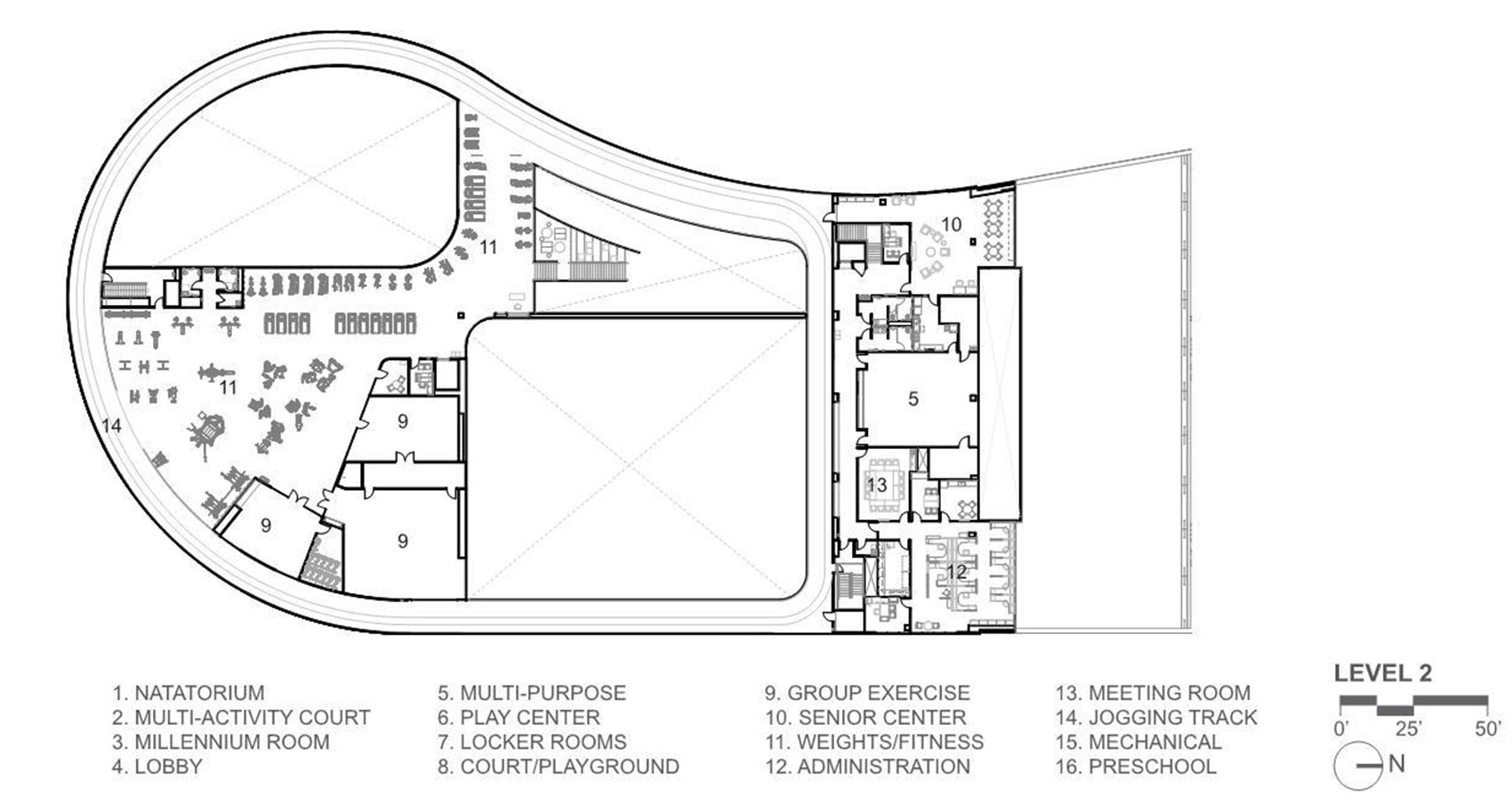 Maryland Heights Community Recreation Center by CannonDesign 谷德设计网