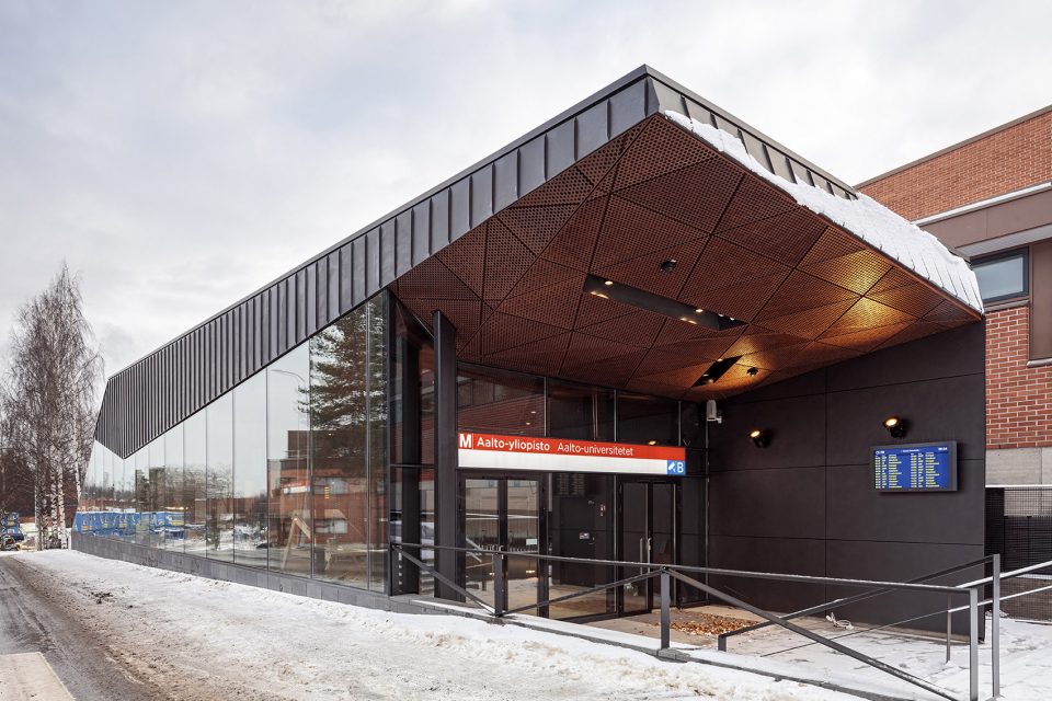 Aalto University Station by ALA Architects Esa Piironen Architects