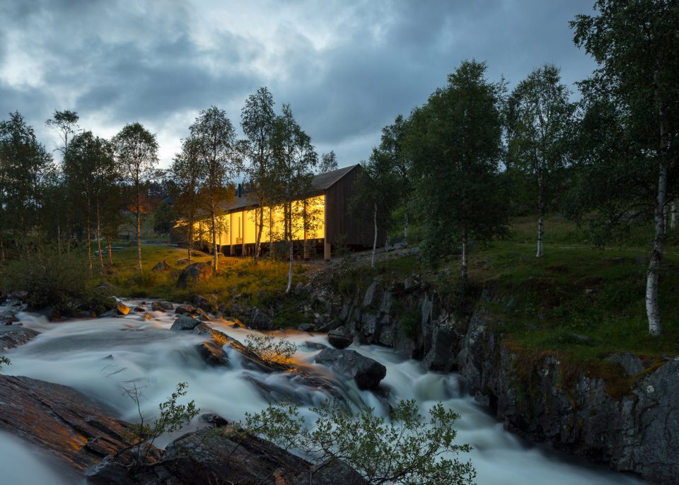 Atnbrufossen Vannbruksmuseum by LJB Arkitektur