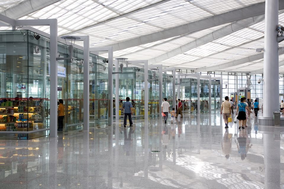 Shanghai South station China by AREP