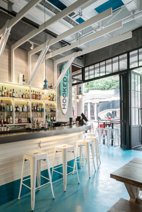 hooked restaurant by hcreates