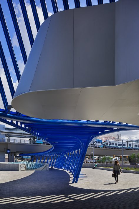 Angle Lake Transit Station and Plaza by Brooks Scarpa