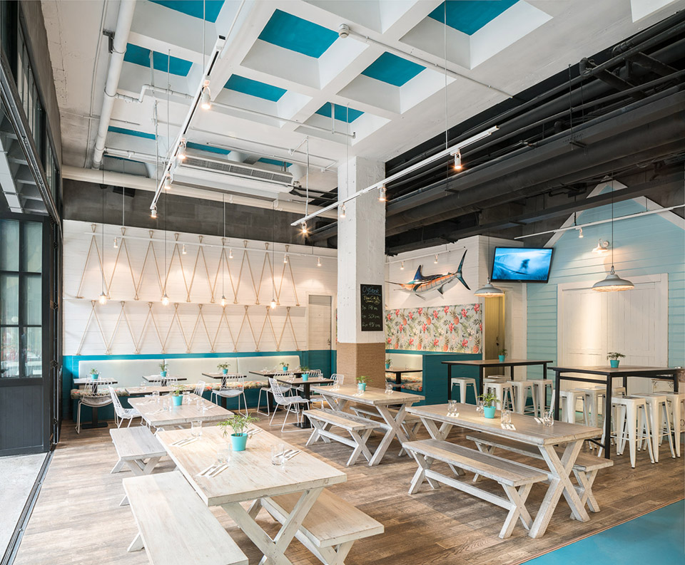 Hooked restaurant, China by hcreates 谷德设计网