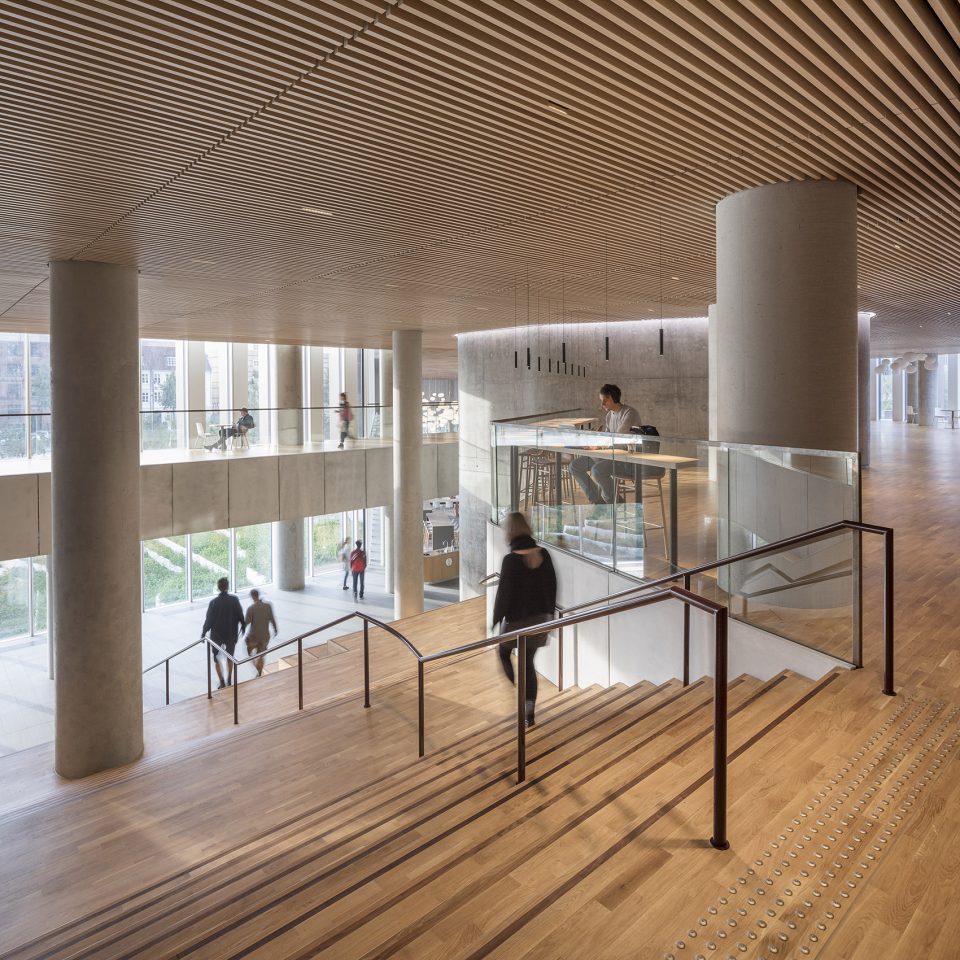 maersk tower extension of the panum complex at the university of copenhagen by c f moller architects