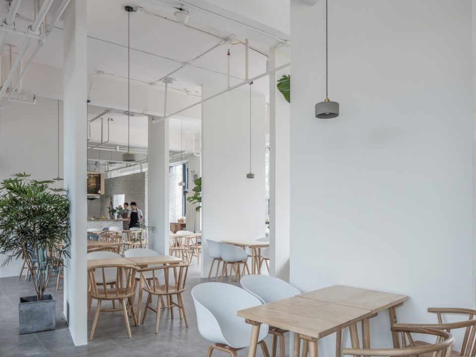Mescape Coffee China by Li Zhe San Architects