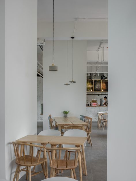 Mescape Coffee China by Li Zhe San Architects