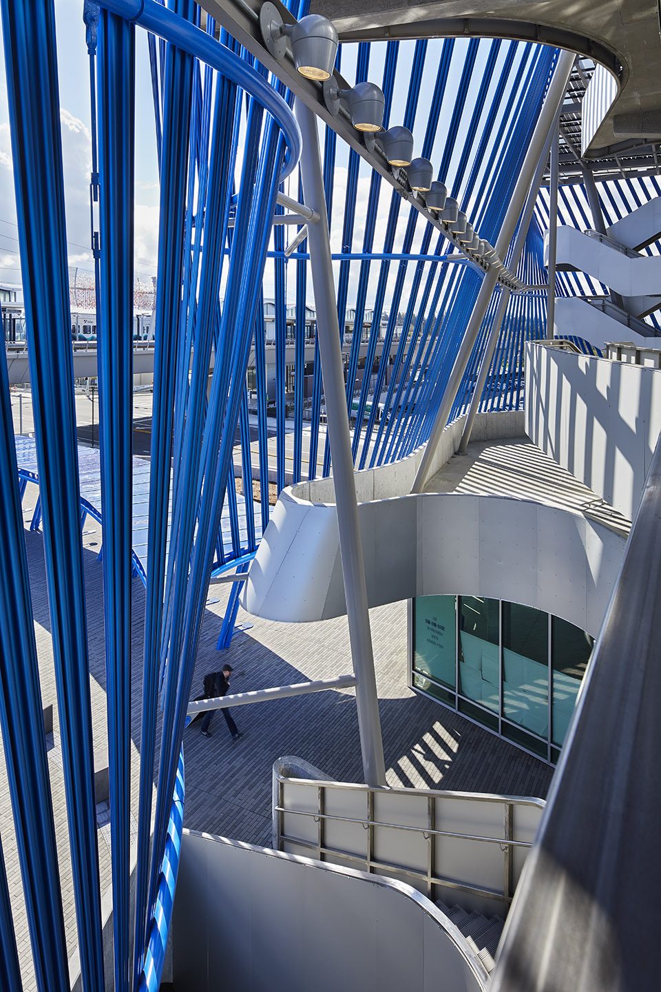 Angle Lake Transit Station and Plaza by Brooks Scarpa