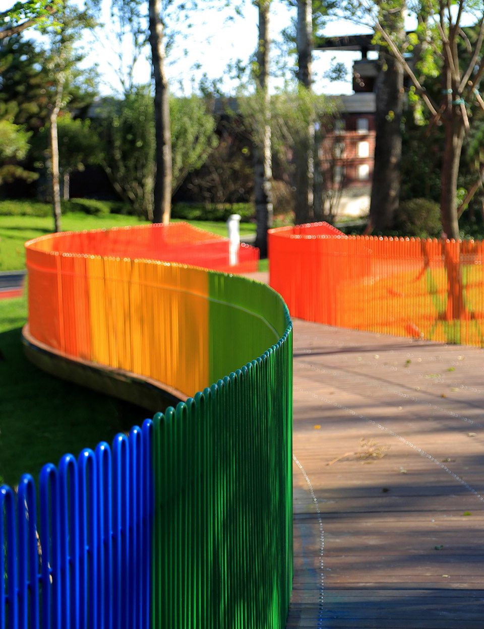 Beijing Daxing Longxi CIFI No.6 Courtyard Community Park China by DDON