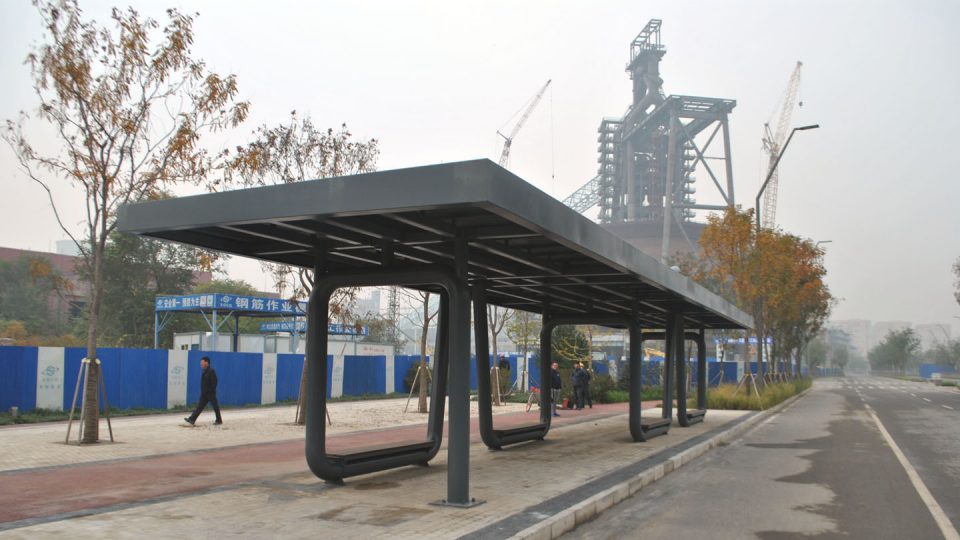 Liangshuichi East Road Shougang Beijing by NICOLAS GODELET Architects Engineers