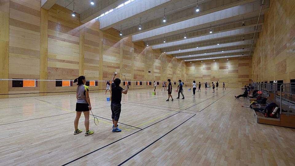 Cheomdan Badminton Court by JHW IROJE architects The Sa ram Architects