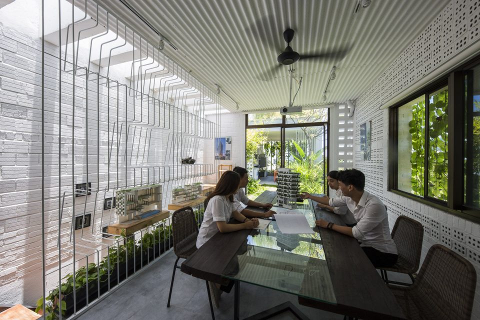 The Modern Village Office by Ho Khue Architects