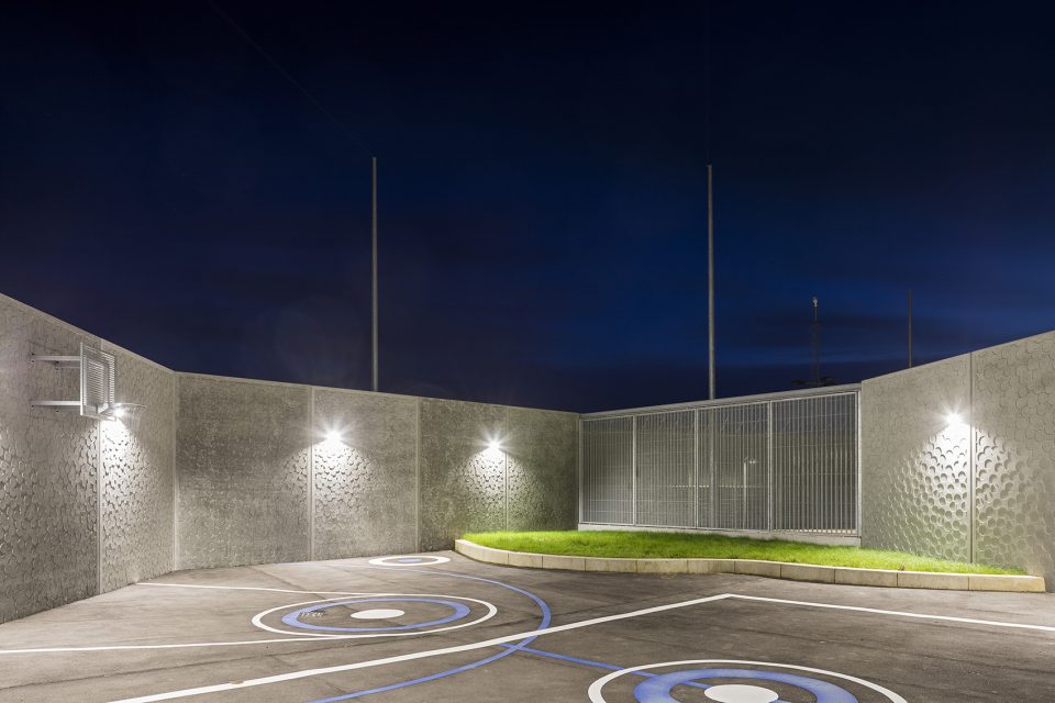 landscape design of storstrom state prison by marianne levinsen landskab