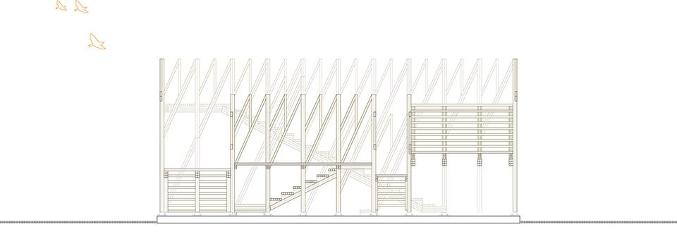 Pavilion “Nest of Culture” in Buenos Aires by Josep Ferrando