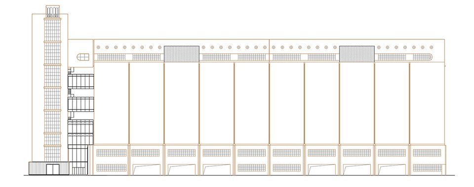 renovation of 80000 ton silos on minsheng wharf china by atelier deshaus