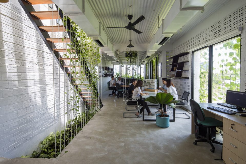 The Modern Village Office by Ho Khue Architects