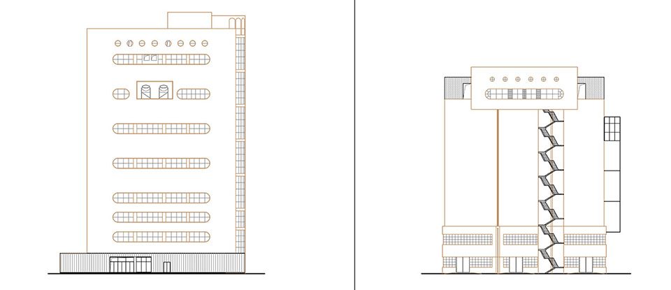 renovation of 80000 ton silos on minsheng wharf china by atelier deshaus