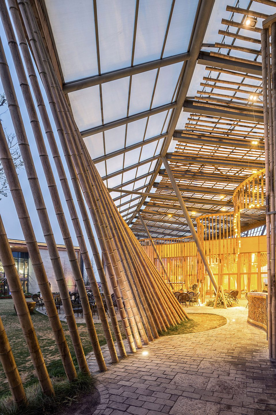 New Pastoralism’s Lecture Hall Yangshan Town Wuxi City China by SYN architects