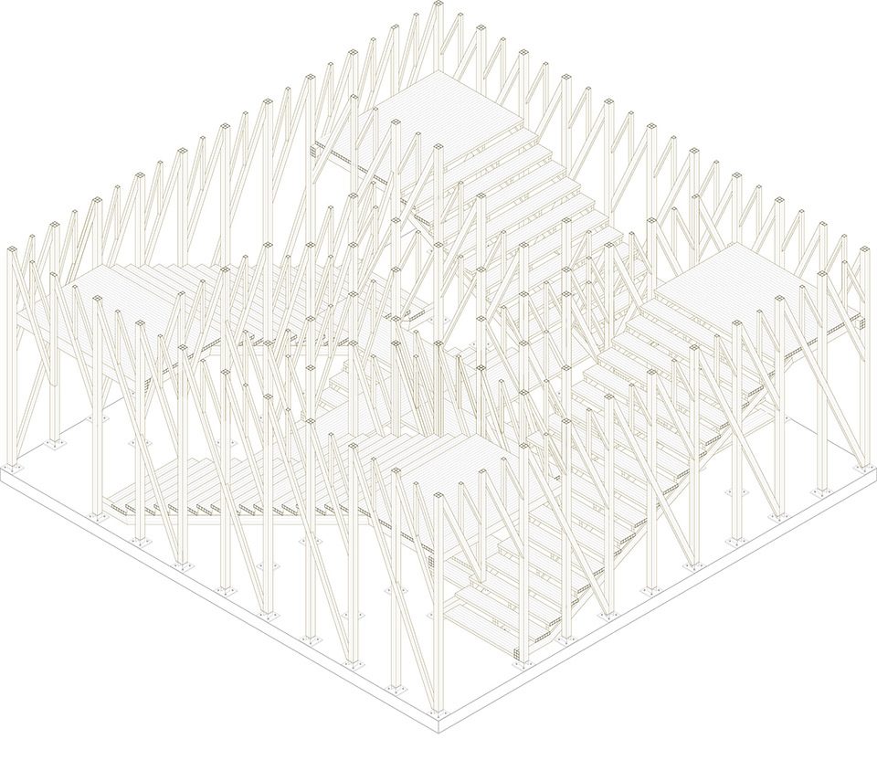 Pavilion “Nest of Culture” in Buenos Aires by Josep Ferrando