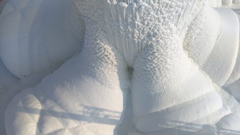 Sino Dutch Team Realized 31 Meter High Ice Tower