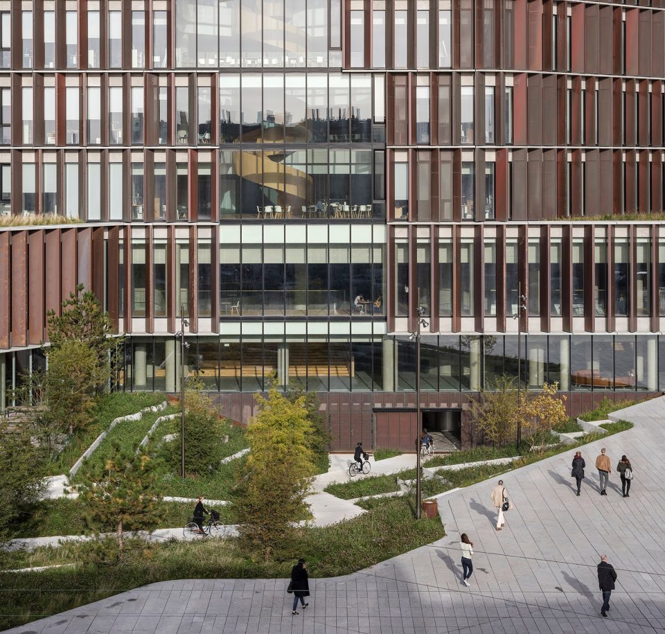 maersk tower extension of the panum complex at the university of copenhagen by c f moller architects