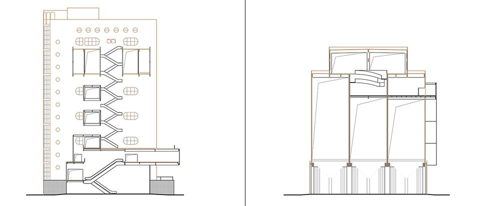 renovation of 80000 ton silos on minsheng wharf china by atelier deshaus