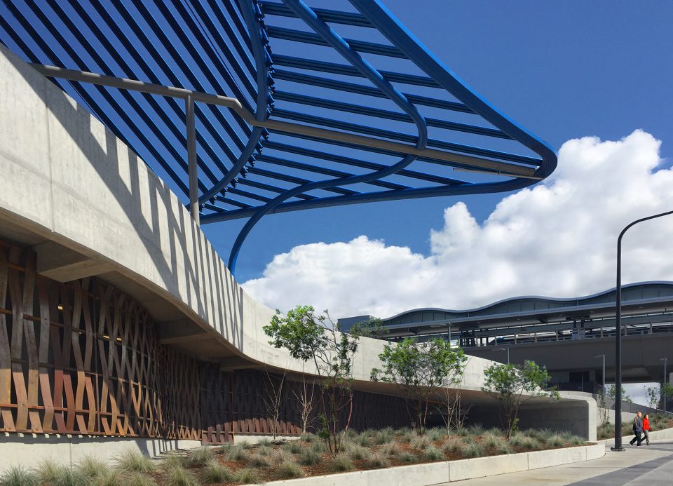 Angle Lake Transit Station and Plaza by Brooks Scarpa