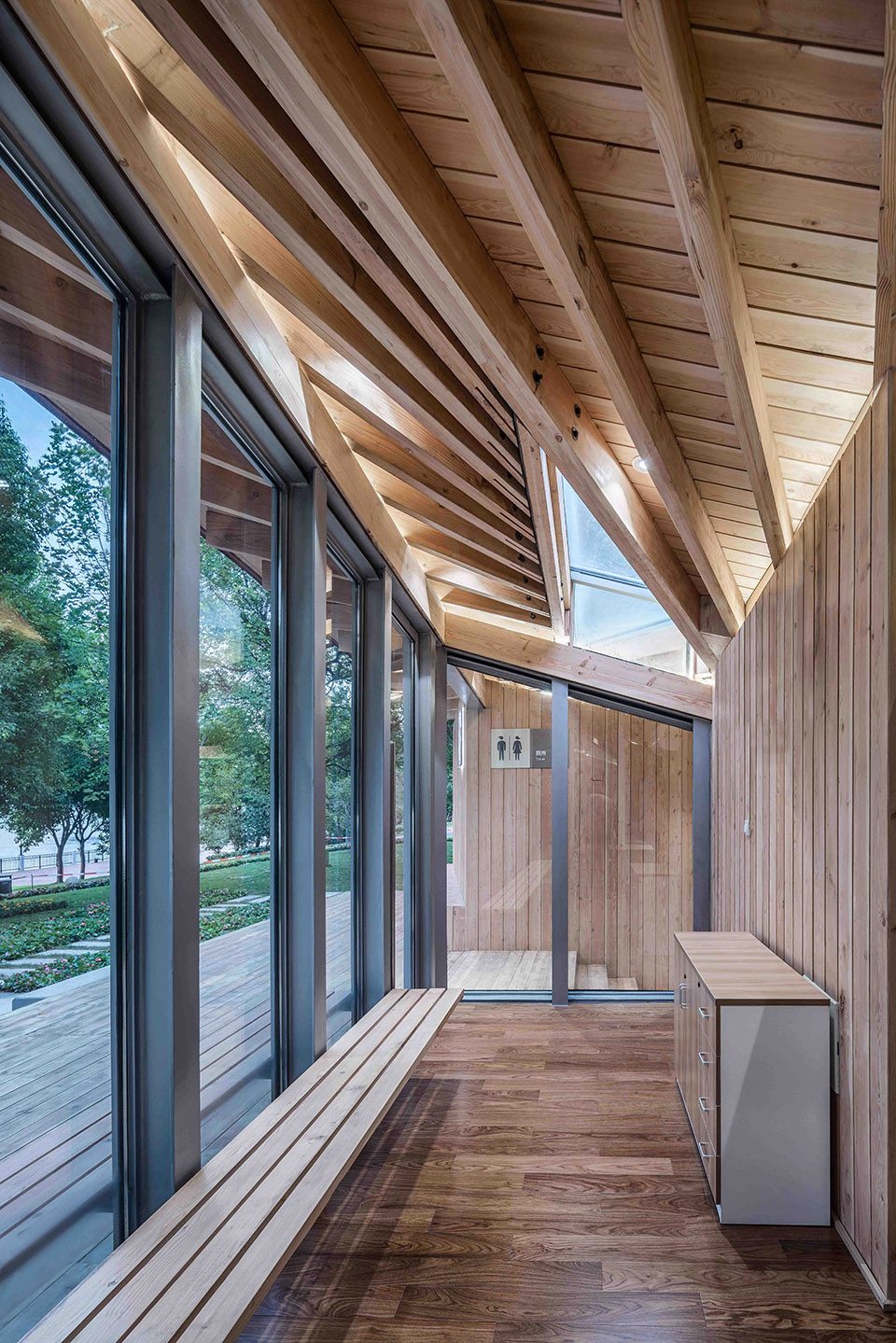 River View Service Station Lujiazui Pudong Shanghai by ZHOU Wei ZHANG Bin