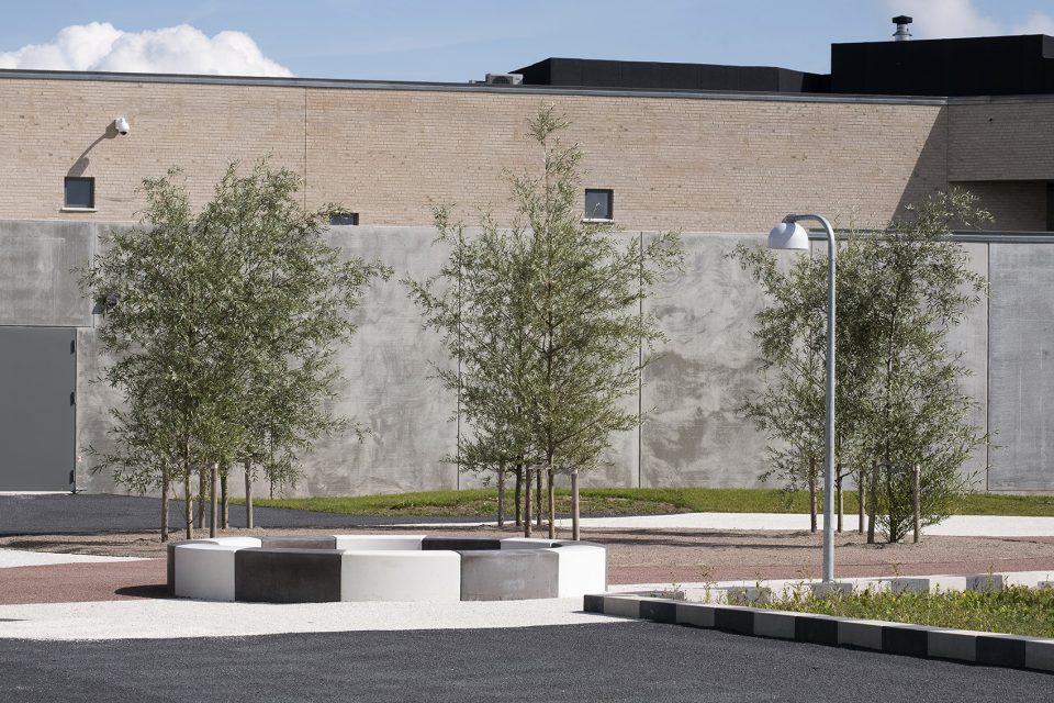 landscape design of storstrom state prison by marianne levinsen landskab